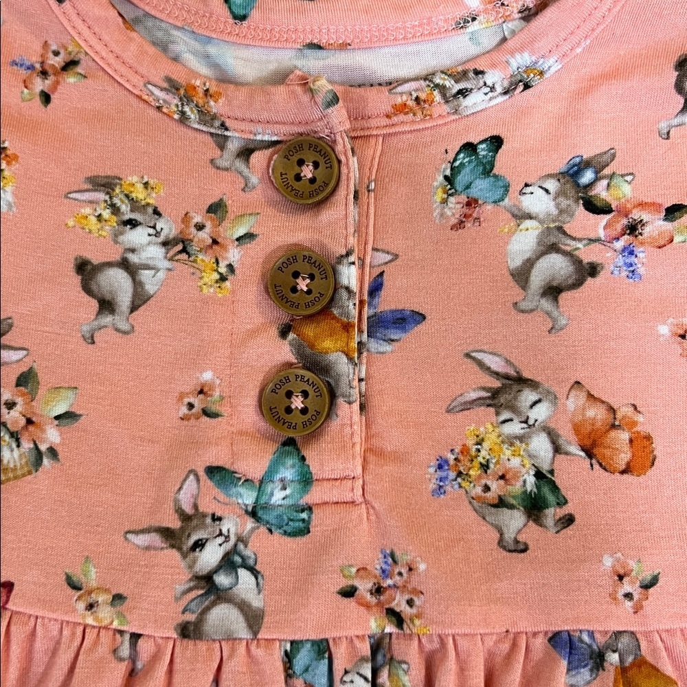 Posh Peanut bunny top size 2T - Picture 2 of 8